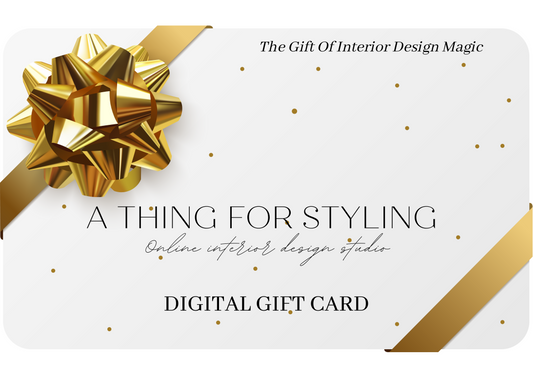 A THING FOR STYLING - GIFT CARD